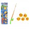 BLISTER PESCA CON  5 PAPERELLE