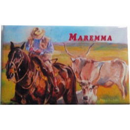 CALAMITA  MAREMMA BUTTERI CM 8.3 X 5.2 