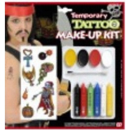 TRUCCHI PIRATA CON TATUAGGI