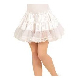 SOTTOGONNA BIANCA  BAMBINA 