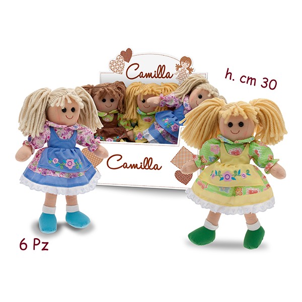 BAMBOLE DI PEZZA CM 30 PERSONALIZZATA Linea Dolly