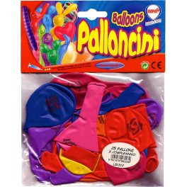 PALLONCINI BUON COMPLEANNO 25 PZ IN BUSTA