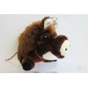 CINGHIALE PELUCHE  CON VOCE CM 10