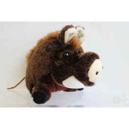 CINGHIALE PELUCHE  CON VOCE CM 10