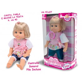 BAMBOLA VALENTINA GIRO TONDO PILE INCL 
