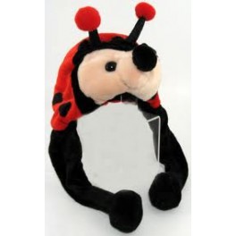 CAPPELLO COCCINELLA PELUCHE 