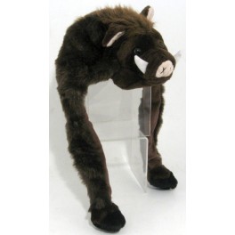 CAPPELLO  CINGHIALE PELUCHE 