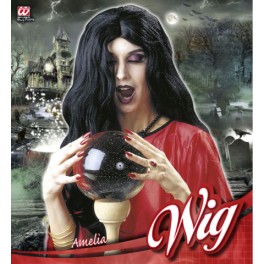 PARRUCCA NERA LUNGA MORGANA 