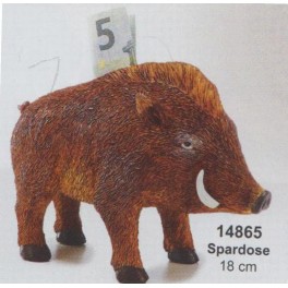 CINGHIALE RESINA SALVADANAIO 