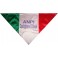 FOULARD TRICOLORE PERSONALIZZABILE  