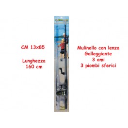 CANNA DA PESCA CON MULINELLO