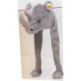 CAPPELLO PELUCHE RINOCERONTE