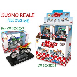 MOTOCROSS SUONO REALE CON PILE