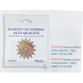 BUSTINA ELASTICI 100  GR