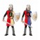 COSTUME MEDIEVALE TG 5/7 ANNI