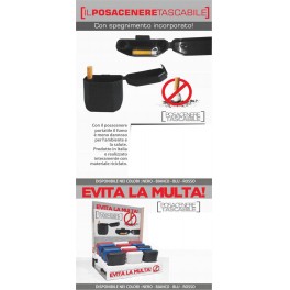 POSACENERE TASCABILE 