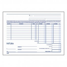 FATTURE A 3 ALIQUOTE FORMATO 22.5 X 15