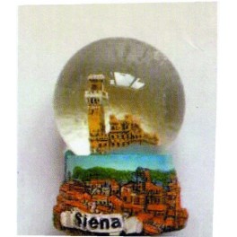 PALLA DI  NEVE SIENA PICCOLA