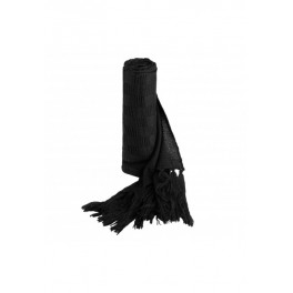SCIARPA JACQUARD LAVORATA A MAGLIA