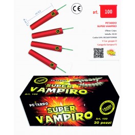 PETARDO SUPER VAMPIRO SCATOLA 50 PZ 
