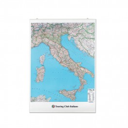 CARTINA ITALIA 100 X 140