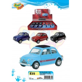 MODELLINO FIAT 500 1.24 DIE CAST