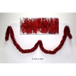 GHIRLANDA ROSSA MT 2 X 5.7