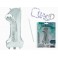 PALLONCINO LAMINATO COLOR ARGENTO CM 85