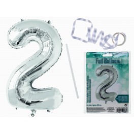 PALLONCINI LAMINATO COLOR ARGENTO CM 85 