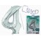 PALLONCINO LAMINATO ARGENTO CM 85