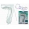 PALLONCINO LAMINATO ARGENTO CM 85