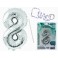 PALLONCINO LAMINATO ARGENTO CM 85