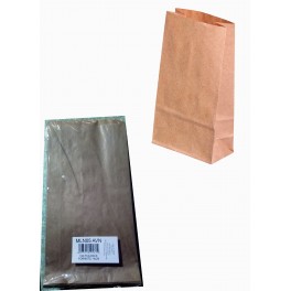 SACCHETTO CARTA MARRONE CM 14 X 28 CF 100 PZ