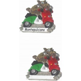 CALAMITA CINGHIALE IN MOTO 