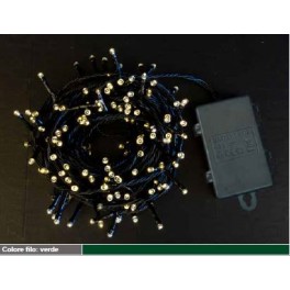 LUCI BATTERIA LED 48 LUCE CALDA