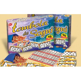 TOMBOLA DEI SOGNI 48 CARTELLE