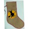 CALZA BEFANA CM 40 CON STAMPA LUNA E PAESAGGIO