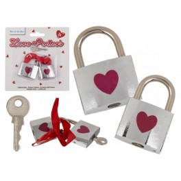 LUCCHETTO DELL AMORE COLOR ARGENTO