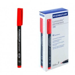 PENNA LUMOCOLOR ROSSA PUNTA F