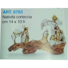 NATIVITA CORTECCIA 14 X 10 