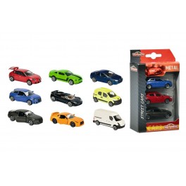 MAJORETTE STREET CAR SET 3 PZ