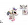 PELUCHE UNICORNO CM 25