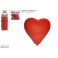 BUSTA PALLONCINI 8 PZ CUORE ROSSO