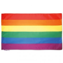 BANDIERA ARCOBALENO CM  150 X 90