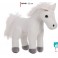 CAVALLO BIANCO  IN PIEDI CON VERSO CM 28