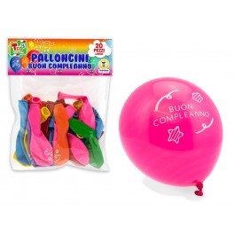 PALLONCINI BUON COMPLEANNO 