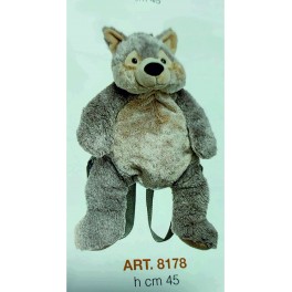 ZAINETTO LUPO PELUCHE CM 45