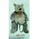 ZAINETTO LUPO PELUCHE CM 45