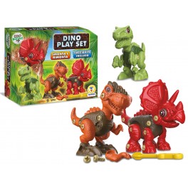 PLAY SET DINOSAURI SMONTA RIMONTA 