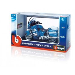 18MODELLINO MOTO POLIZIA  1:18
